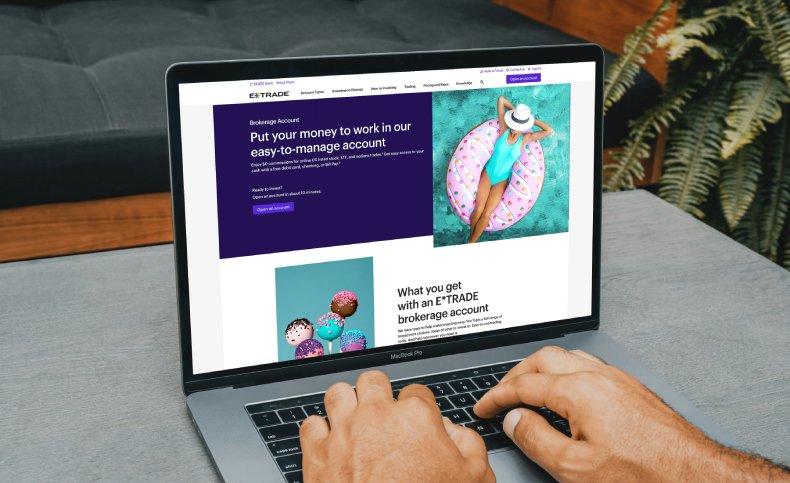 An AEO optimized website on a laptop